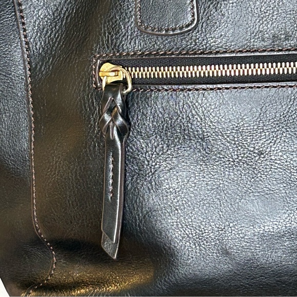 Dooney & Bourke Black Florentine Ashton Tote - Picture 15 of 16